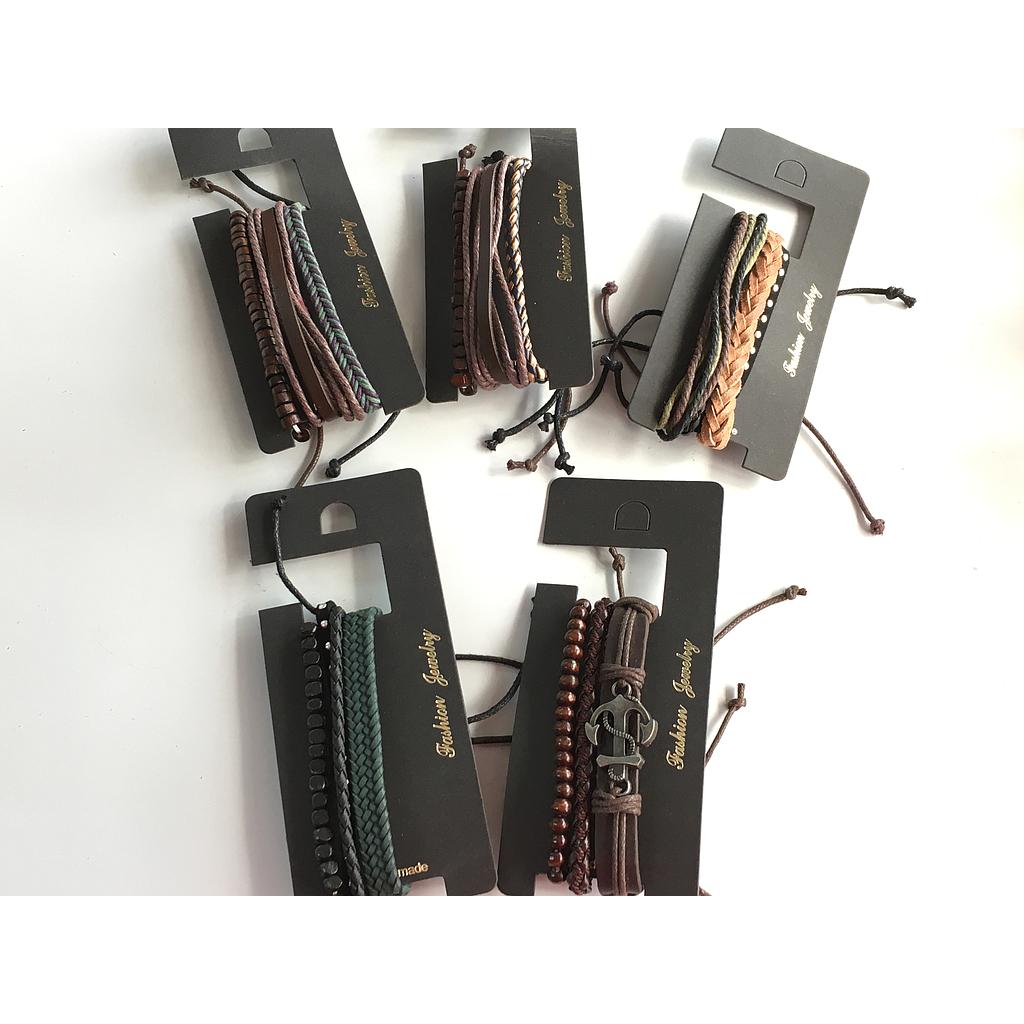 SET PULSERA PARA CABALLERO