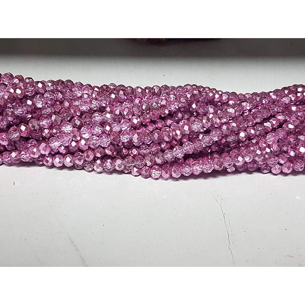 CRISTAL RONDEL PURPURA 6MM