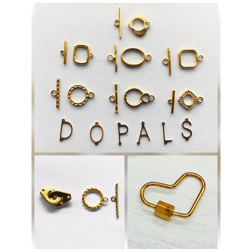 BROCHES VARIOS ACERO