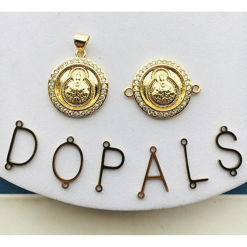 DIJE VIRGEN DE SUYAPA MICROCIRCONIA