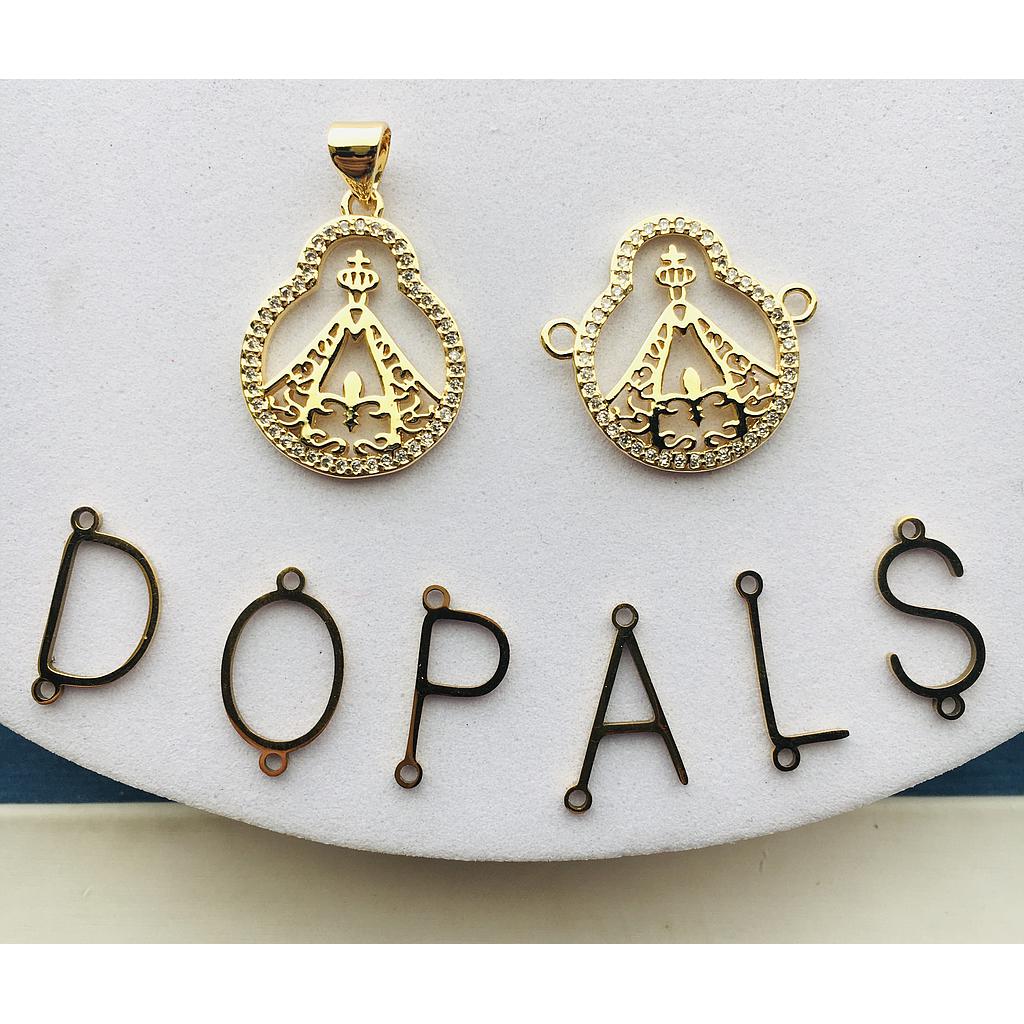 DIJE VIRGEN DE SUYAPA MICROCIRCONIA