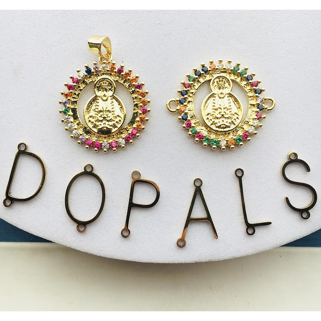 DIJE VIRGEN DE SUYAPA MICROCIRCONIA