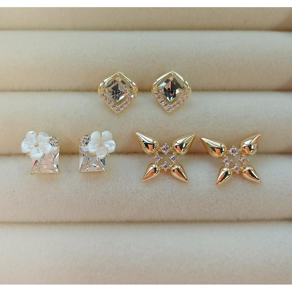 ARETES DE PLATA 925