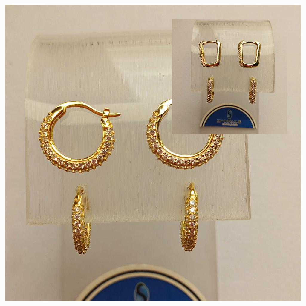 ARGOLLAS DE PLATA 925
