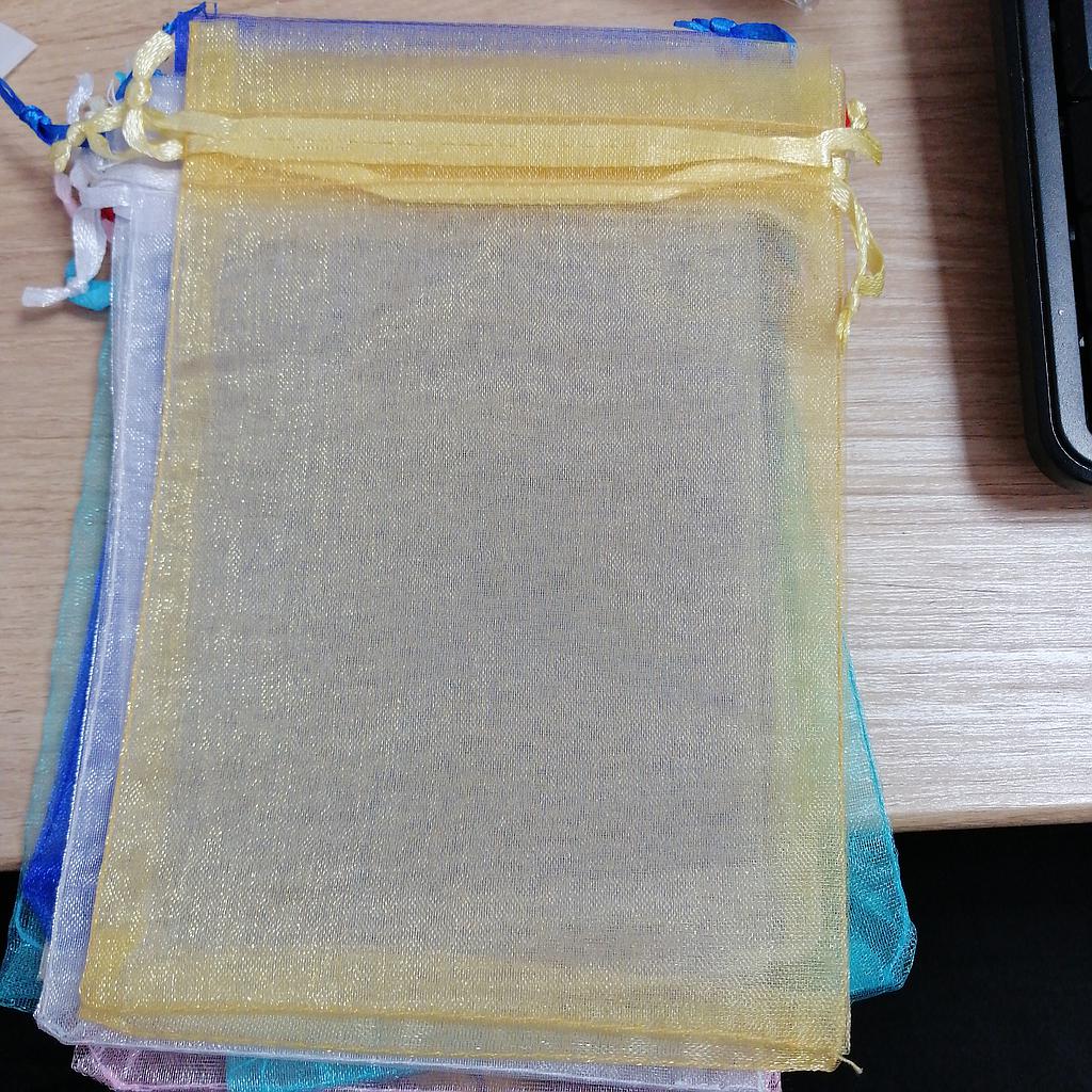 BOLSA ORGANZA GRANDE 10X18CM-100PCS