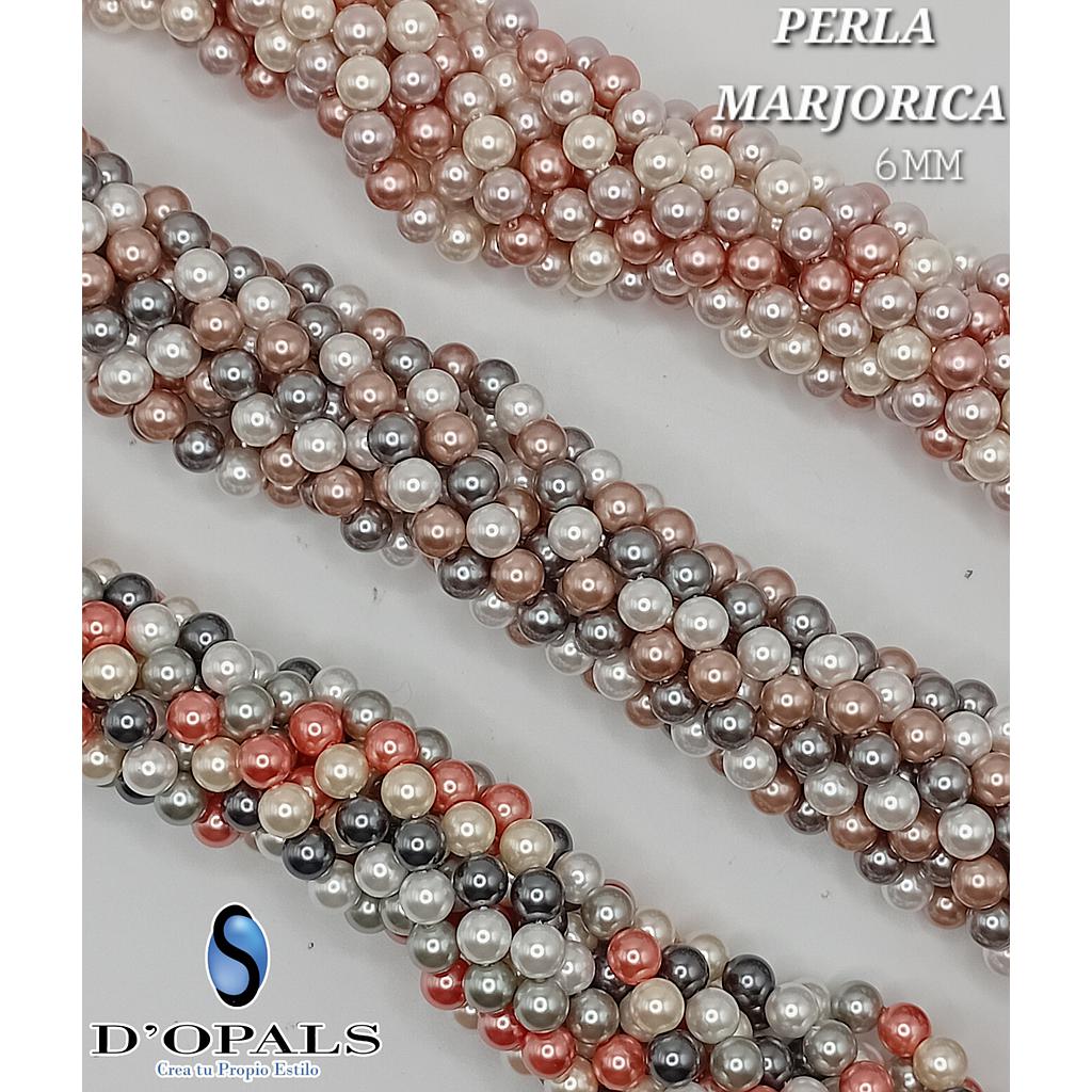 PERLA MARJORICA MULTICOLOR 6MM