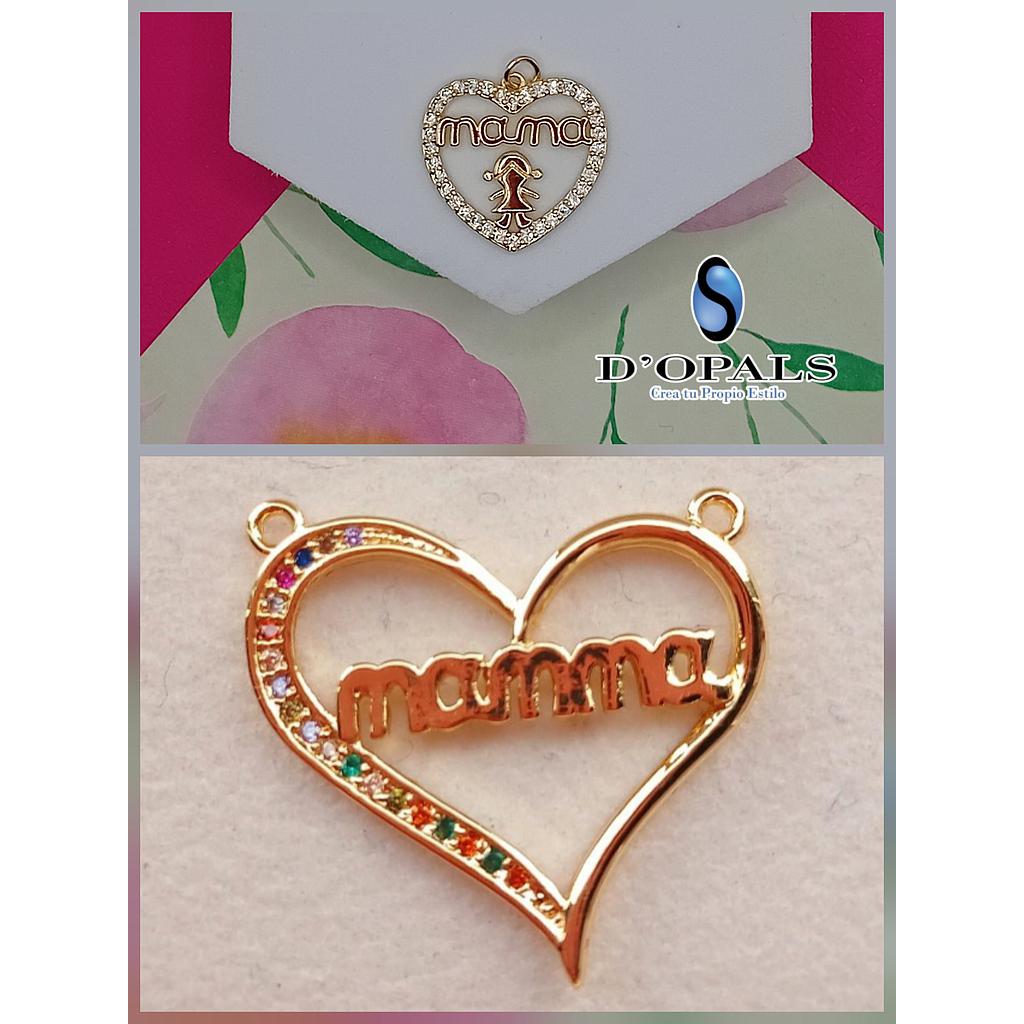 DIJE DE MAMA MICROCIRCONIA