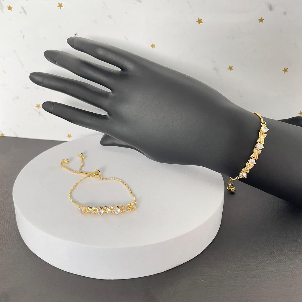 PULSERA AJUSTABLE DE MICROCIRCONIA