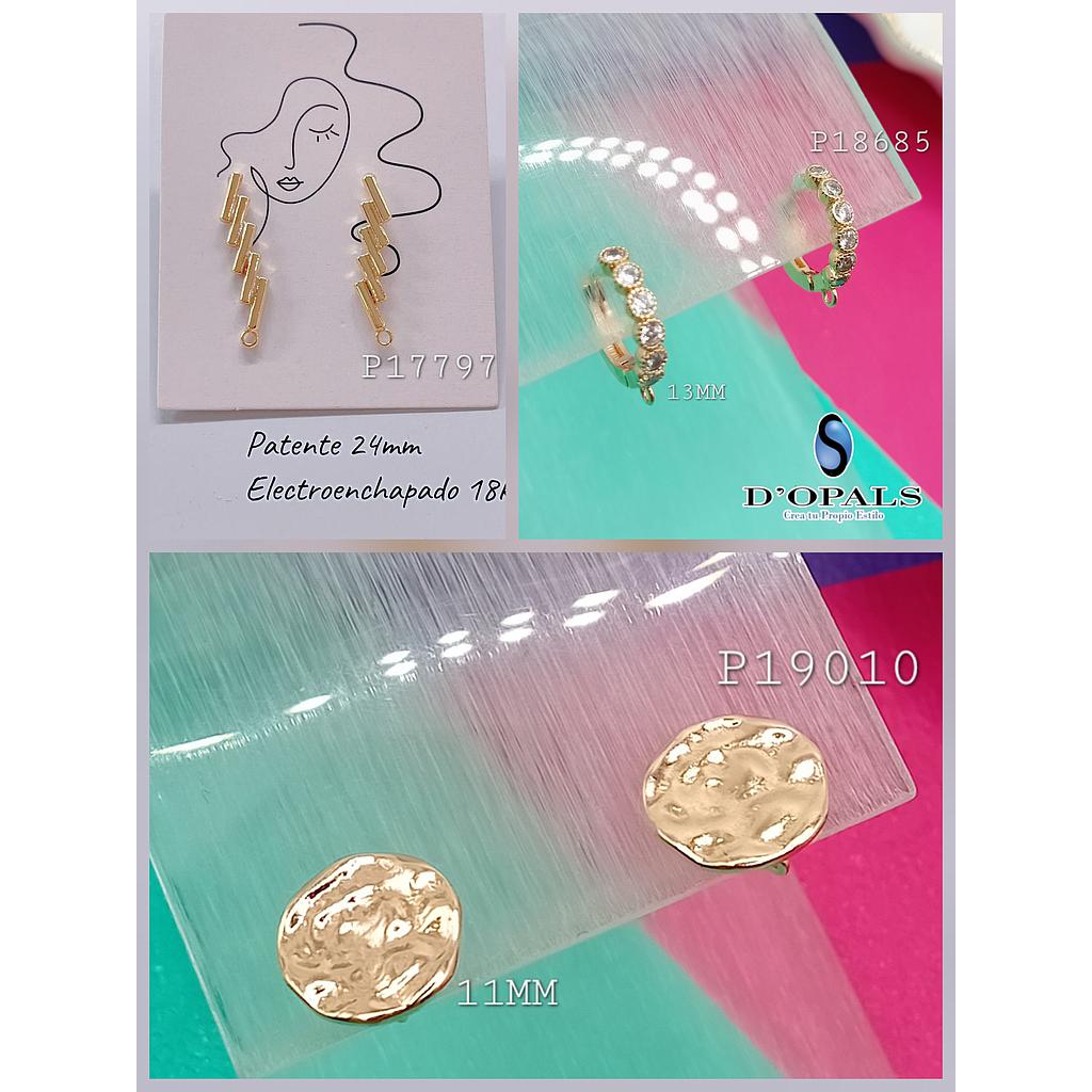 PATENTE DE ELECTROENCHAPADO 18K