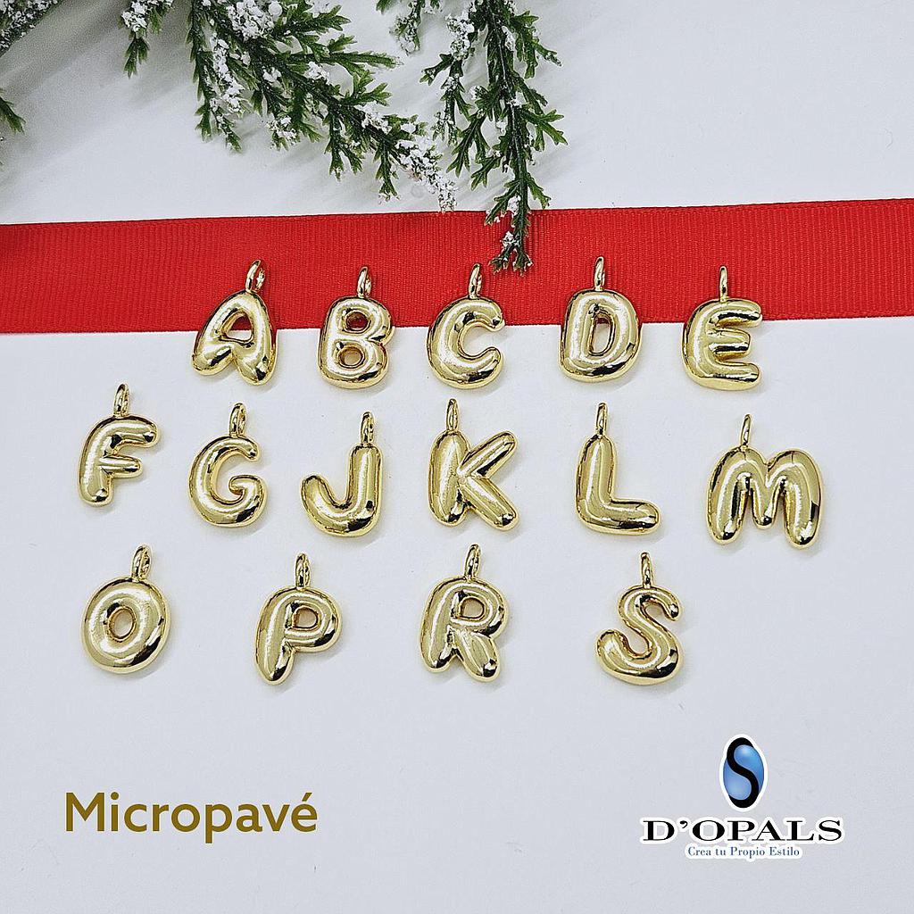 LETRAS GLOBO DE MICROCIRCONIA 15MM