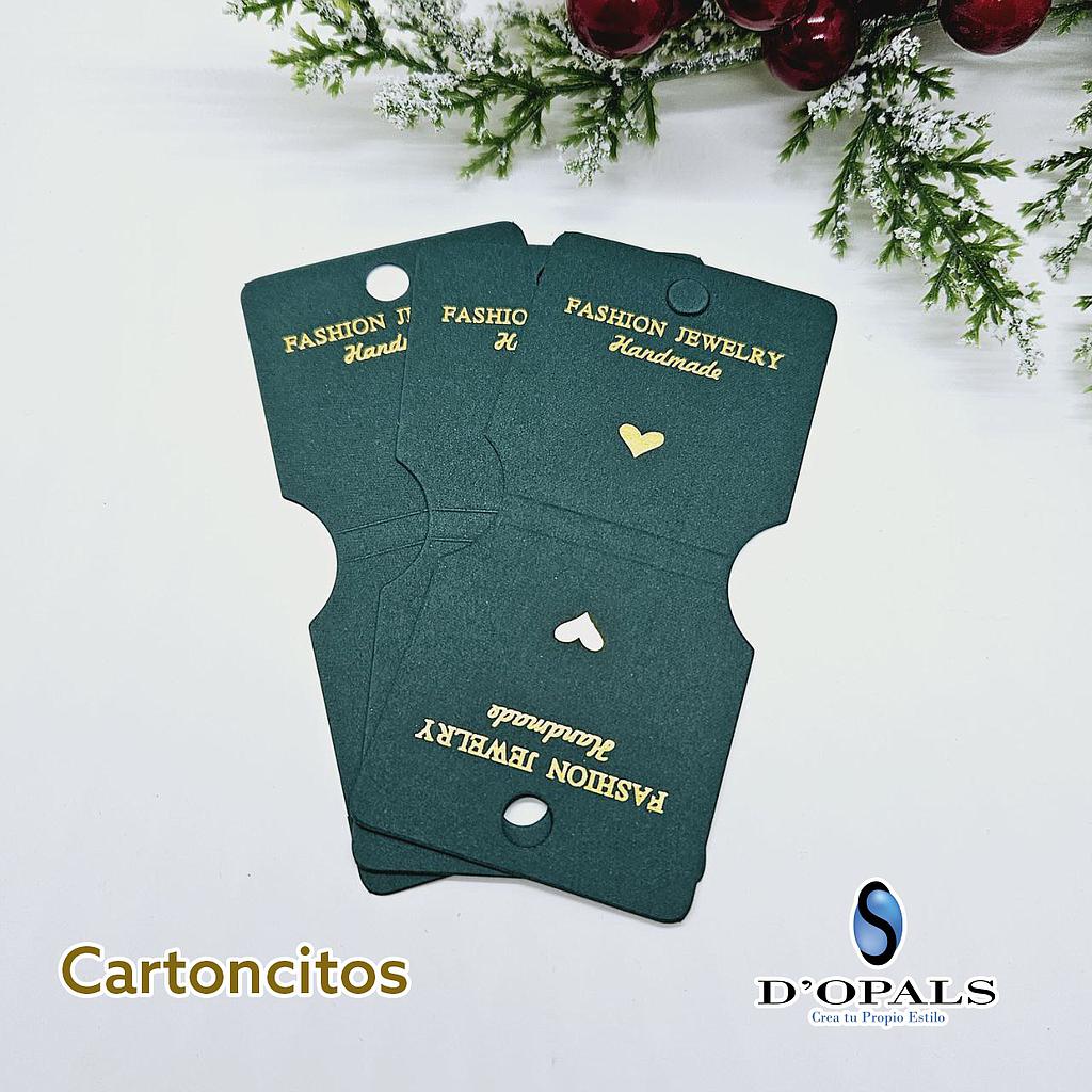 PAQUETE CARTONCITOS HADMADE 100PCS
