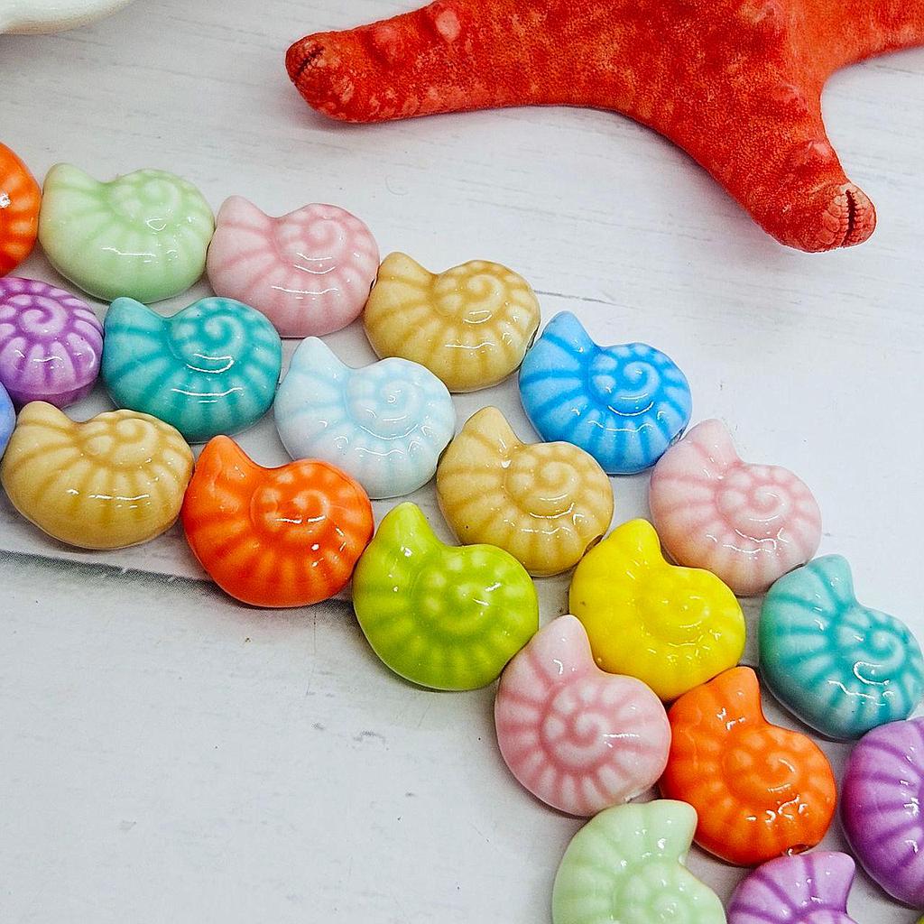 CERAMICA DE CARACOL 15MM