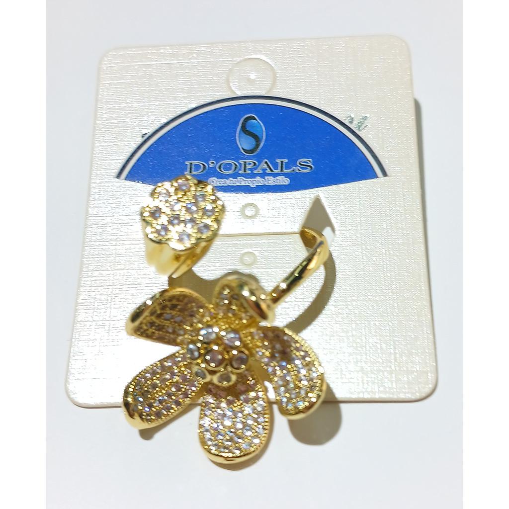 ANILLO AJUSTABLE MICROCIRCONIA FLOR