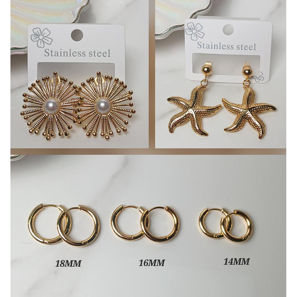 ARETES DE ACERO INOXIDABLE