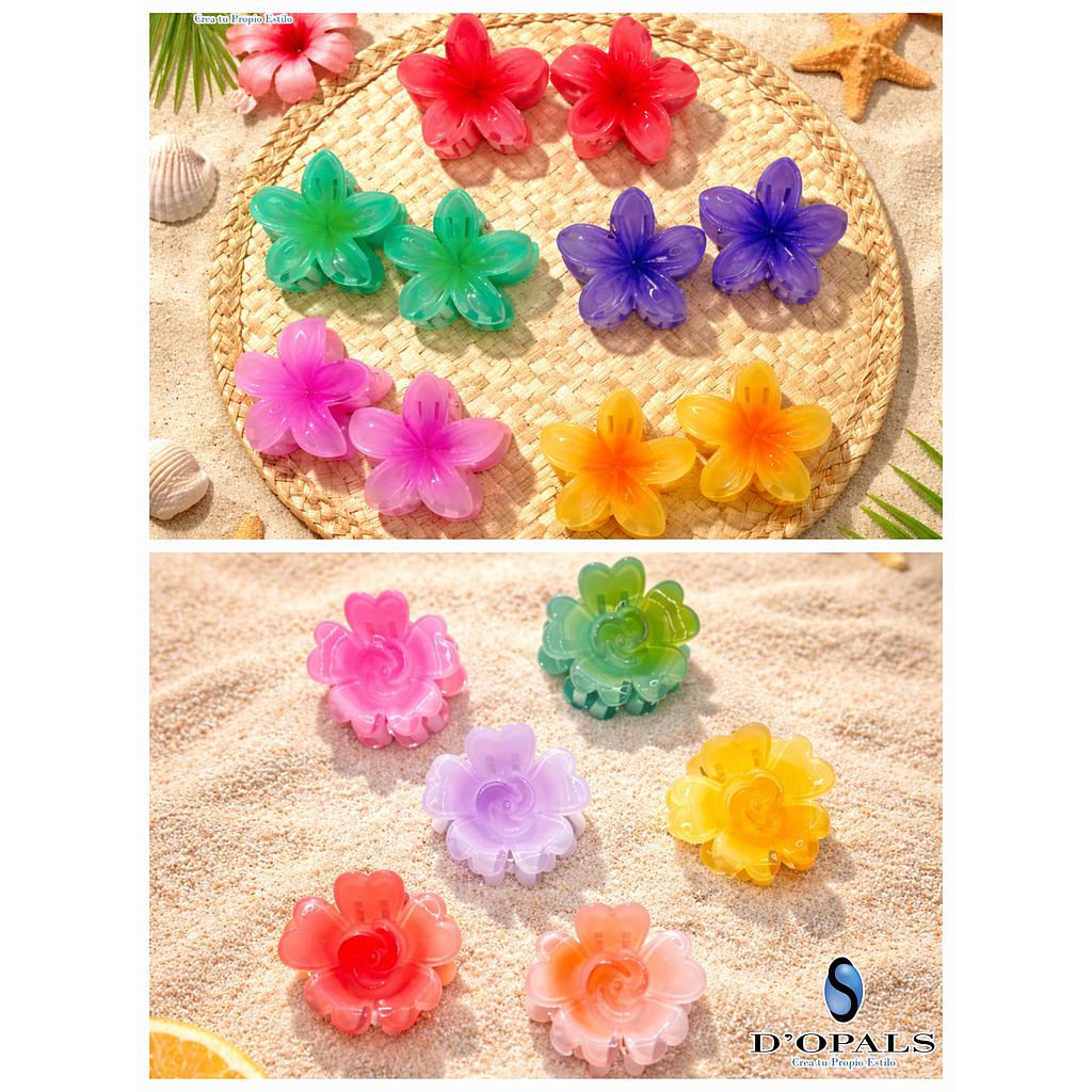 SET ACCESORIO O GANCHO PARA CABELLO DE FLOR 2PCS