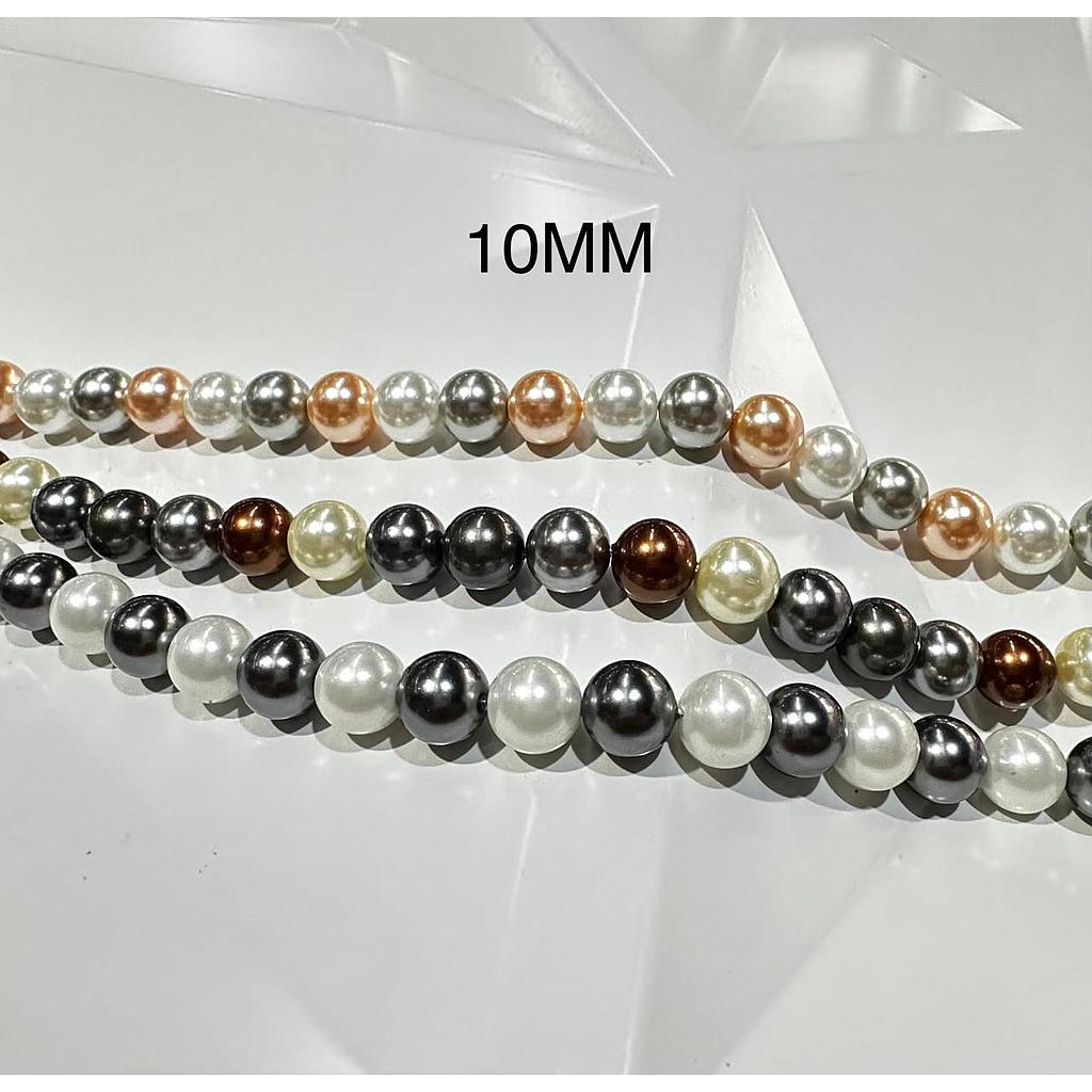 PERLA MARJORICA MULTICOLOR 10MM