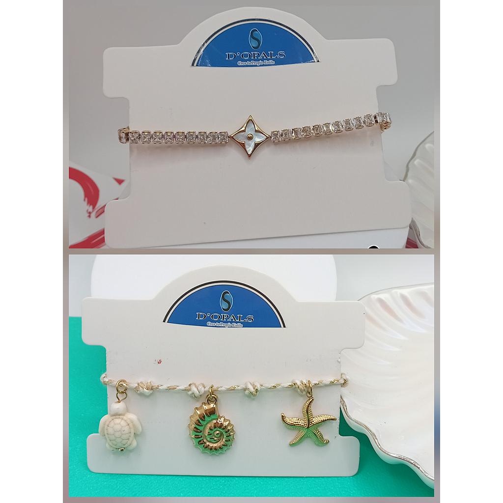 PULSERAS TERMINADAS DE ACERO INOXIDABLE