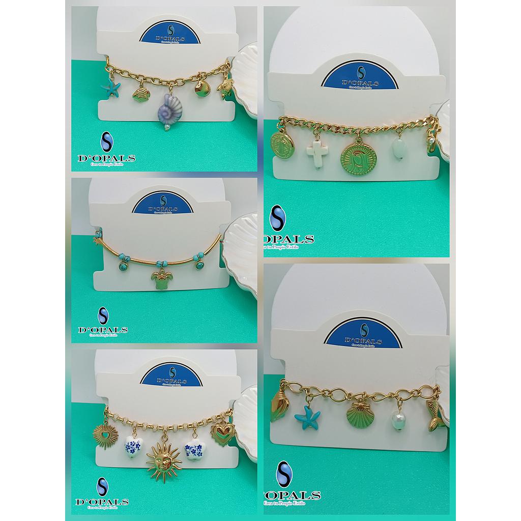 PULSERAS TERMINADAS DE ACERO INOXIDABLE