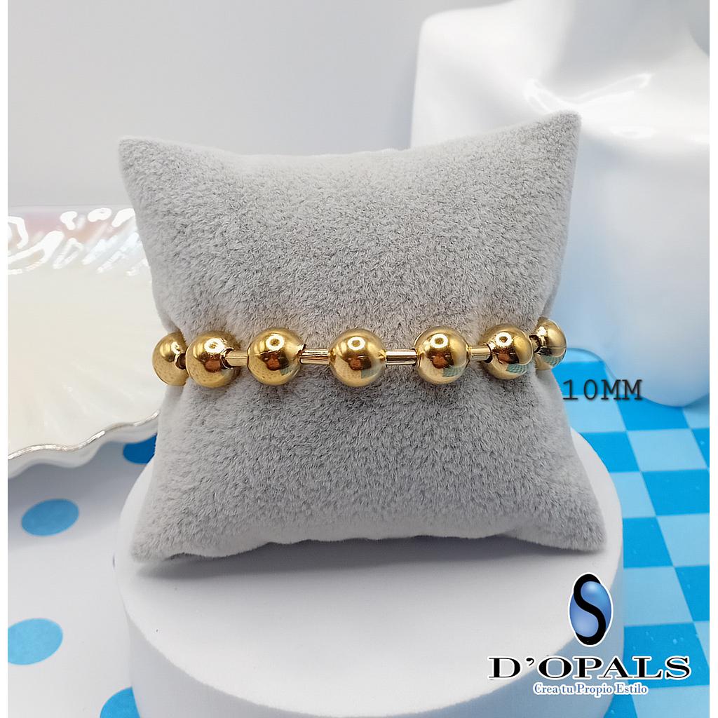 PULSERA TERMINADA DE ACERO INOXIDABLE 17+5CM