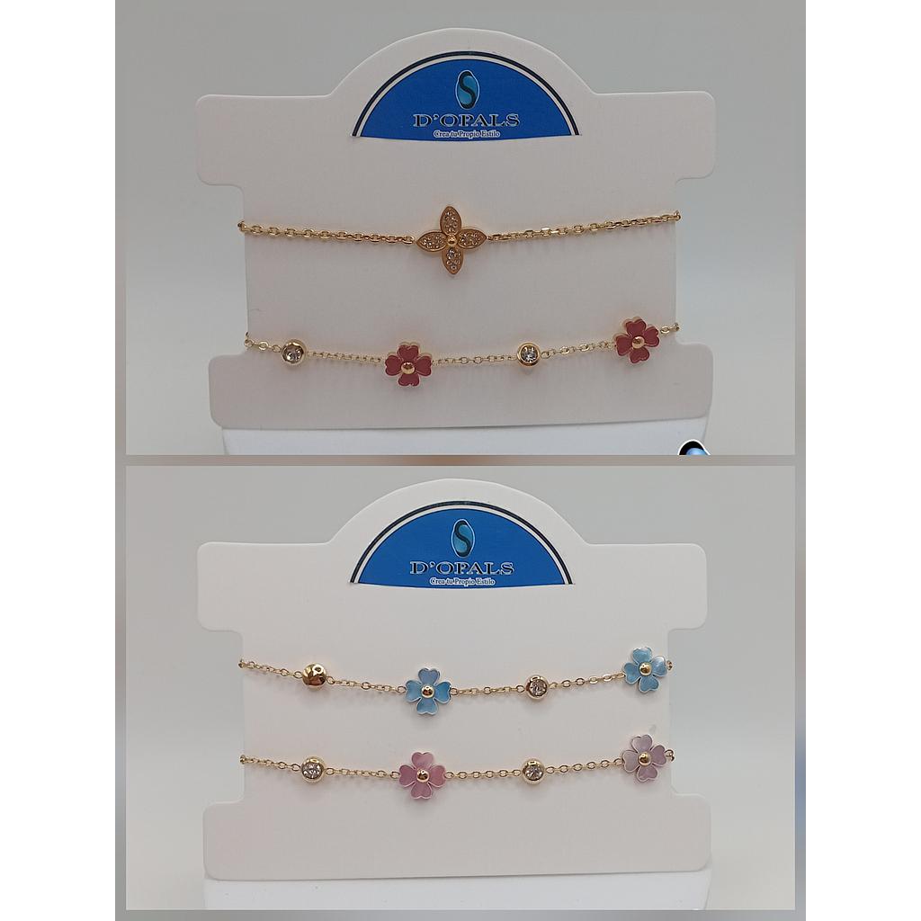 PULSERAS TERMINADAS DE ACERO INOXIDABLE