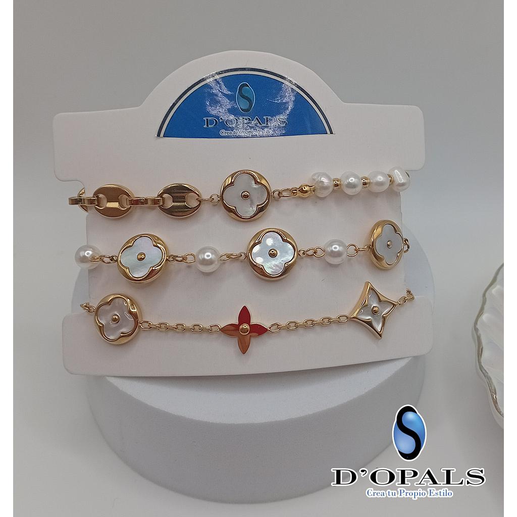 PULSERAS TERMINADAS DE ACERO INOXIDABLE