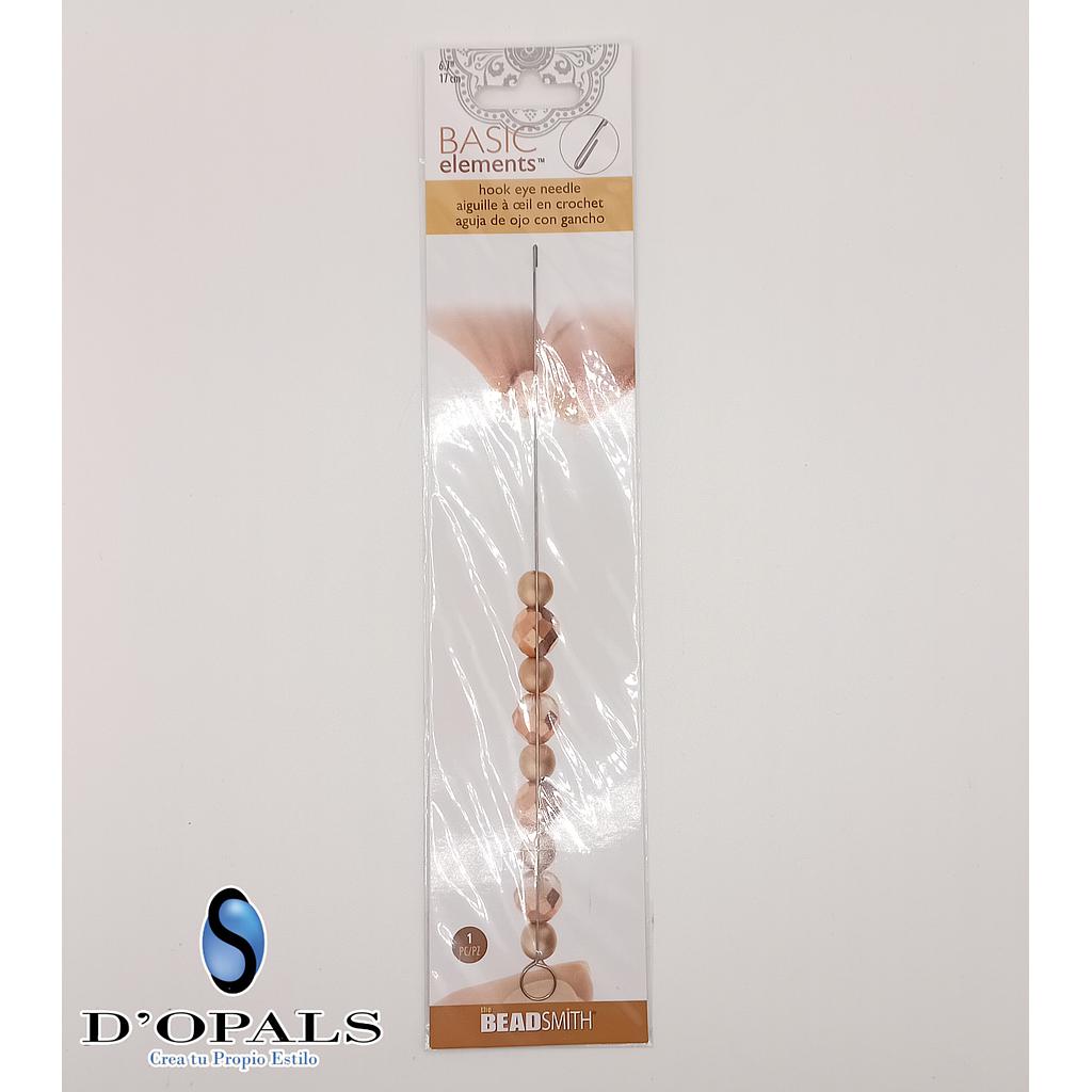 AGUJA PARA ENHEBRAR OJAL DE GANCHO 17CM