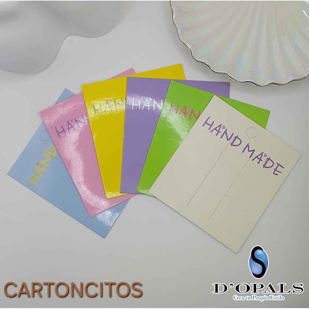 PAQUETE CARTON EXHIBIDOR PARA GANCHOS 100PCS