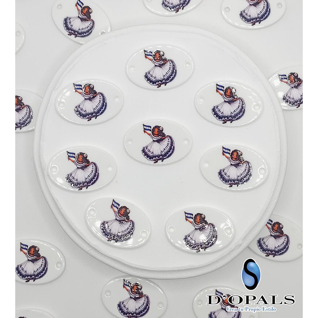 PAQUETE DIJE DE HONDURAS ACRILICO 2PCS