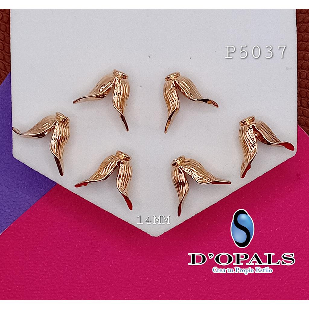 CUBRE PERLAS ELECTROENCHAPADO 14MM