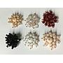BASE FLOR CON CRISTALES Y MOSTACILLA
