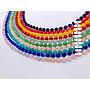 PIEDRA AGATA FACETEADA 7X8MM 41PCS APROX.