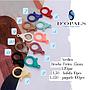BROCHE ACRILICO 35MM 100PCS